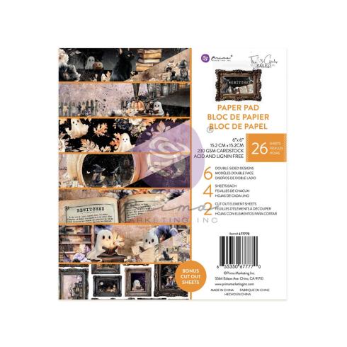 Prima Marketing - Designpapier "Bewitched" Paper Pack 6x6 Inch - 26 Bogen