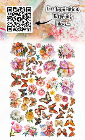 AALL and Create - Stanzteile "Sunblush Garden " Ephemera Die-Cuts