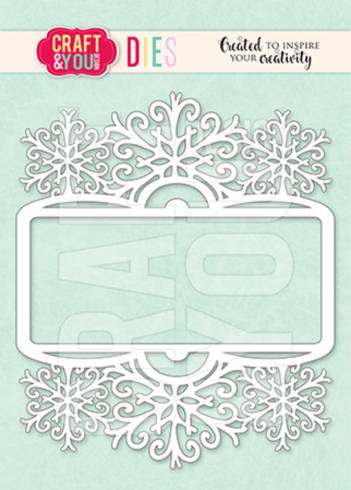 Craft & You Design - Stanzschablone "Winter Frame" Dies