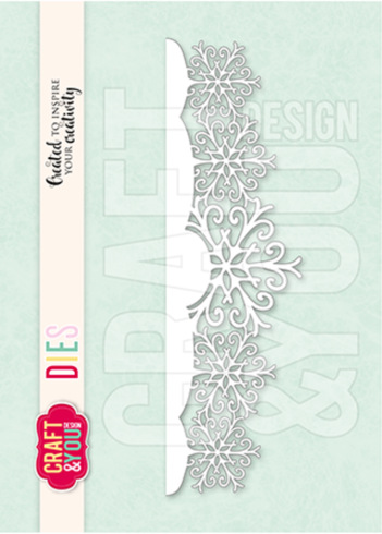 Craft & You Design - Stanzschablone "Snowflakes Border" Dies