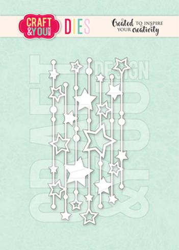 Craft & You Design - Stanzschablone "Starry Background" Dies