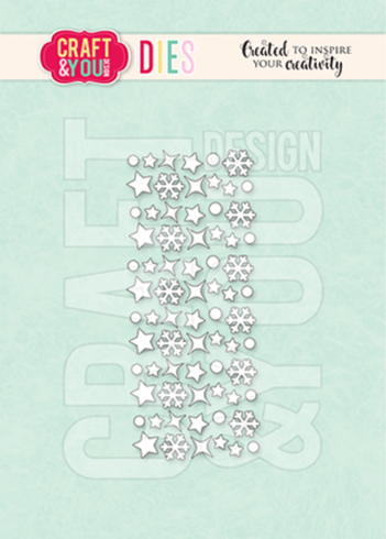Craft & You Design - Stanzschablone "Mini Snowflakes" Dies