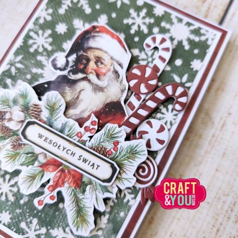 Craft & You Design - Stanzschablone "Candy Canes" Dies