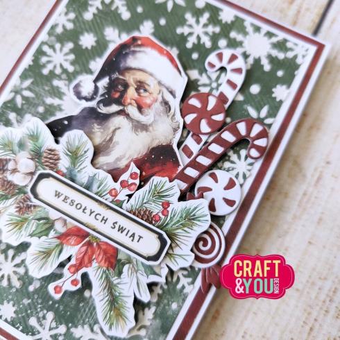 Craft & You Design - Designpapier "Christmas Time" Paper Pad 12x12 Inch - 12 Bogen