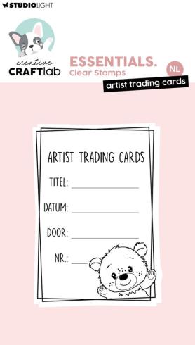 Creative Craft Lab - Studio Light - Stempel "Artist Trading Cards" Clear Stamps