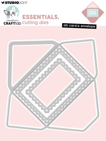Creative Craft Lab - Studio Light - Stanzschablone "ATC Card & Envelope" Dies