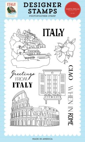 Carta Bella - Stempelset "When In Rome" Clear Stamps