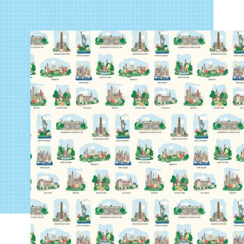 Carta Bella - Designpapier "New York City" Collection Kit 12x12 Inch - 12 Bogen  