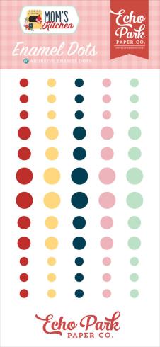 Echo Park - Enamel Dots "Mom's Kitchen" 60 Stück