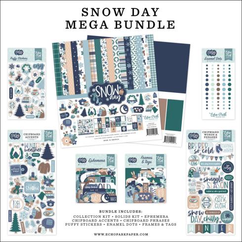 Echo Park - Komplettpaket "Snow Day" Mega Bundle
