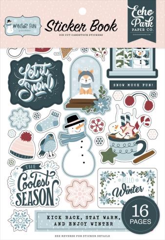 Echo Park - Aufkleber "Winter Fun" Sticker 