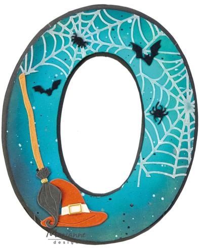 Marianne Design - Präge- und Stanzschablone "Witch Hat & Broomstick" Creatables Dies