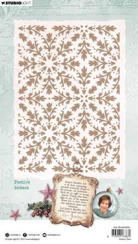 Studio Light - Schablone "Festive Damask" Stencil  