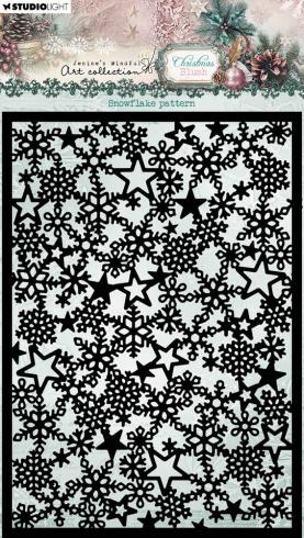 Studio Light - Schablone "Snowflake Pattern" Stencil  