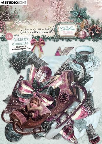 Studio Light - Stanzteile "Christmas Blush" Die Cuts