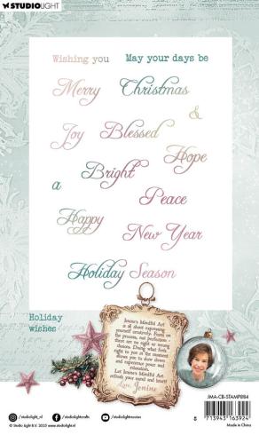 Studio Light - Stempelset "Holiday Wishes" Clear Stamps