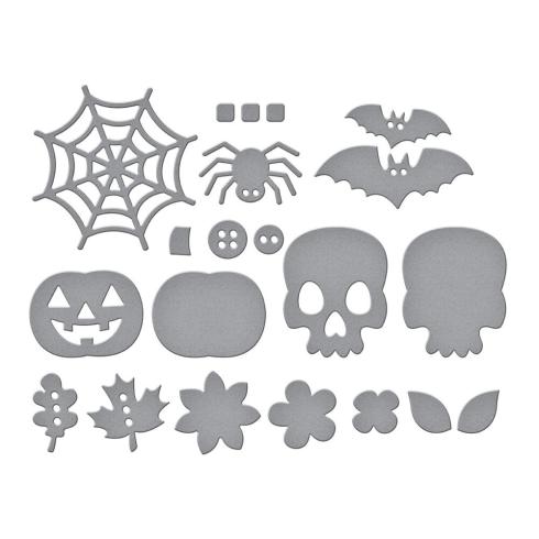 Spellbinders - Stanzschablone "Autumn & Halloween Embellishments" Dies