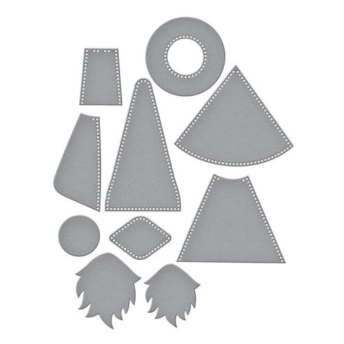 Spellbinders - Stanzschablone "Fergus" Dies