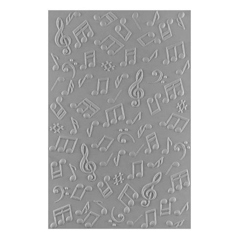 Spellbinders - Prägefolder "Musical Notes" Embossingfolder