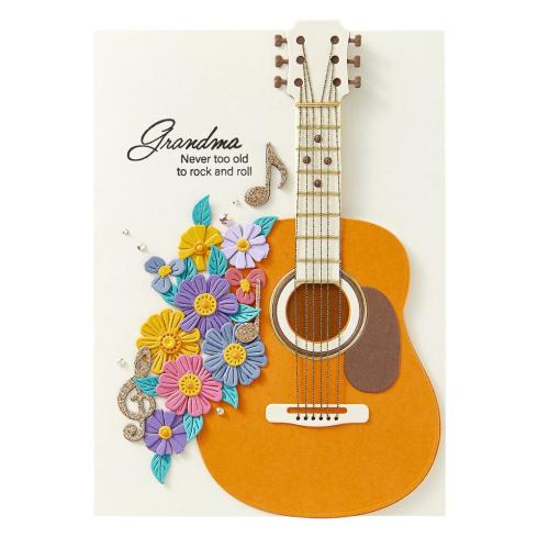 Spellbinders - Stanzschablone "Majestic Guitar" Dies