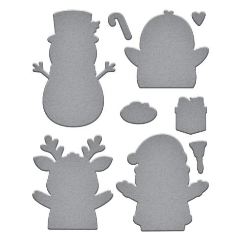 Spellbinders - Stanzschablone "Christmas Hugs" Dies by Simon Hurley