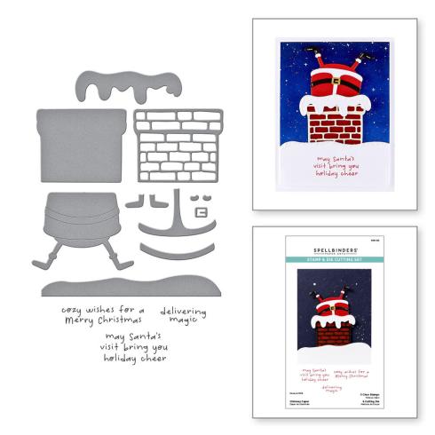 Spellbinders - Stempelset & Stanzschablone "Merry Mischief" Clear Stamps & Dies