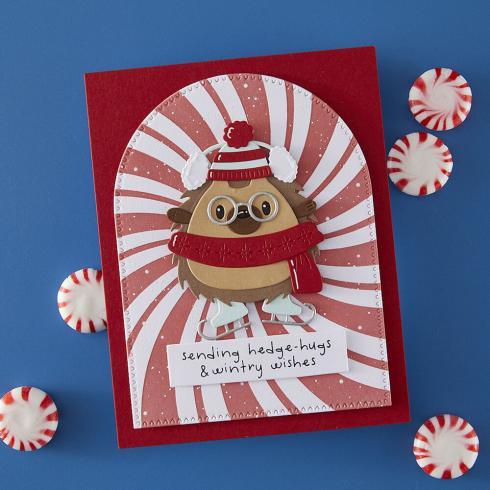 Spellbinders - Stempelset & Stanzschablone "Hedge Hugs" Clear Stamps & Dies