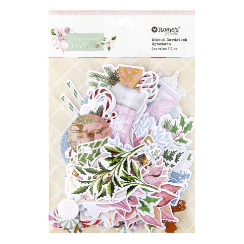 Spellbinders - Stanzteile "Peppermint Twist" Die Cuts