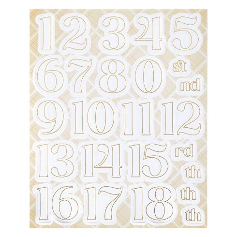 Spellbinders - Aufkleber "Peppermint Twist" Sticker