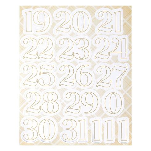 Spellbinders - Aufkleber "Peppermint Twist" Sticker