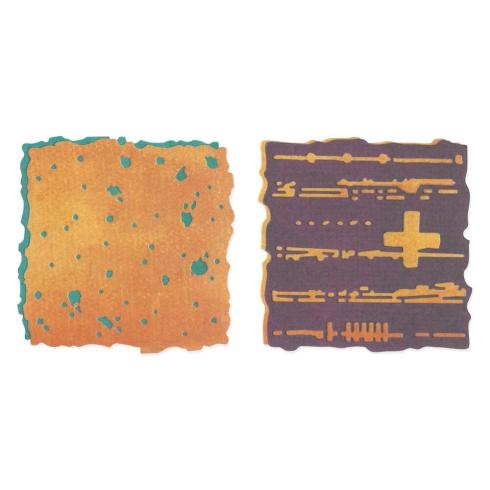Sizzix - Stanzschablone "Paper Cutz #1" Thinlits Craft Dies by Seth Apter
