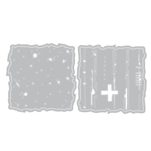 Sizzix - Stanzschablone "Paper Cutz #1" Thinlits Craft Dies by Seth Apter