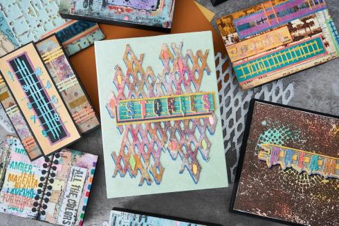 Sizzix - Stanzschablone "Diamond District" Thinlits Craft Dies by Seth Apter