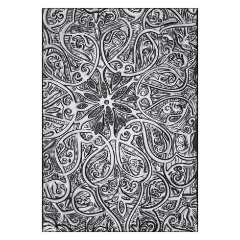 Sizzix - 3D Prägefolder "Engraved" Embossing Folder Design by Tim Holtz