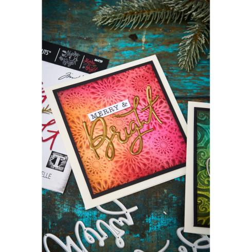 Sizzix - 3D Prägefolder "Kaleidoscope" Embossing Folder Design by Tim Holtz