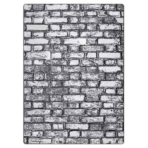 Sizzix - 3D Prägefolder "Brickwork" Embossing Folder Design by Tim Holtz