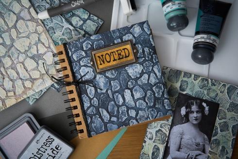 Sizzix - 3D Prägefolder "Cobblestone" Embossing Folder Design by Tim Holtz