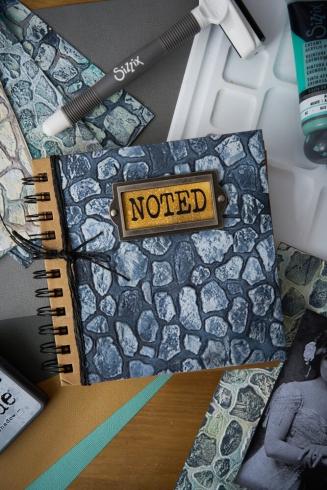 Sizzix - 3D Prägefolder "Cobblestone" Embossing Folder Design by Tim Holtz