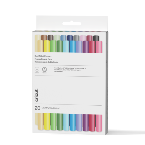 Cricut - Dual-Sided Markers Ultimate 20er Set