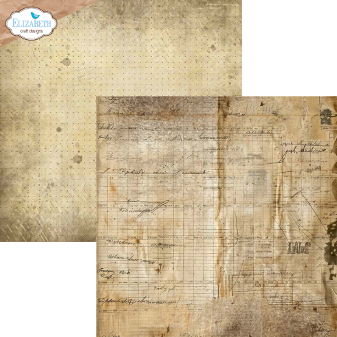 Elizabeth Craft Designs - Designpapier "Golden Season" Paper Pack 12x12 Inch - 12 Bogen