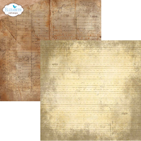 Elizabeth Craft Designs - Designpapier "Golden Season" Paper Pack 12x12 Inch - 12 Bogen