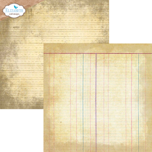 Elizabeth Craft Designs - Designpapier "Golden Season" Paper Pack 12x12 Inch - 12 Bogen