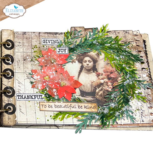 Elizabeth Craft Designs - Stanzschalone "Book of Christmas Square" Dies
