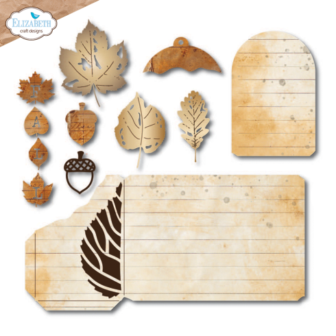 Elizabeth Craft Designs - Stanzschalone "Fall Leaves" Dies