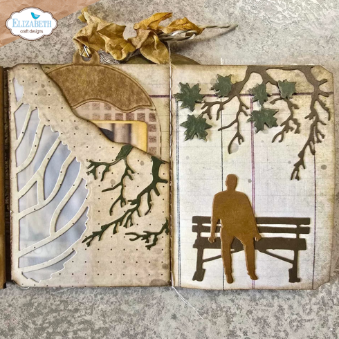 Elizabeth Craft Designs - Stanzschalone "Build a Journal XL" Dies