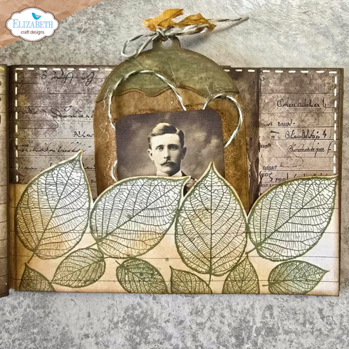 Elizabeth Craft Designs - Stempel & Stanzeschablone "Golden Season" Stamp & Dies