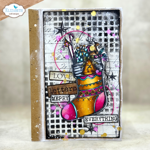 Elizabeth Craft Designs - Stempel & Stanzeschablone "Deck the Halls" Stamp & Dies