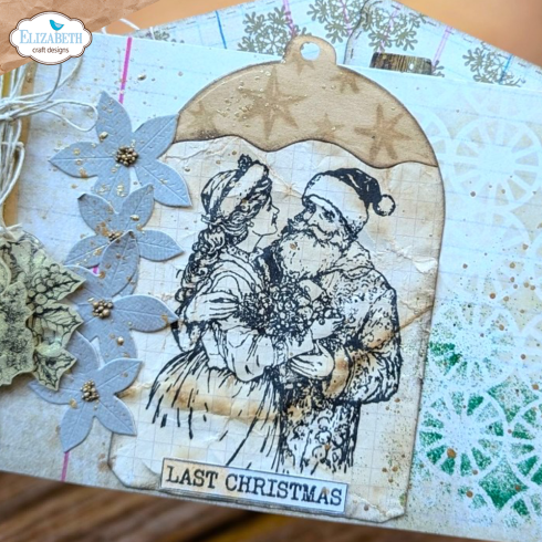Elizabeth Craft Designs - Stempelset "Santa" Clear Stamps