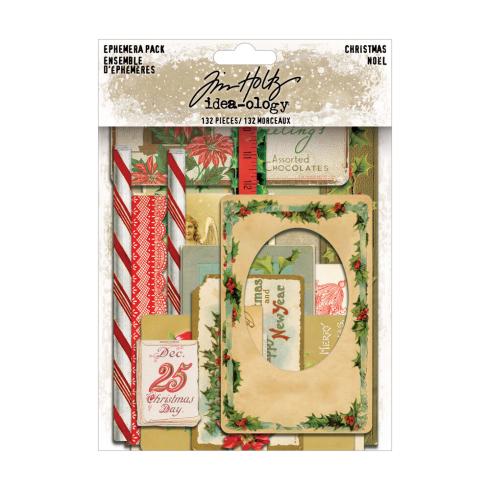 Tim Holtz - Idea Ology - Stanzteile "Christmas" Die Cuts