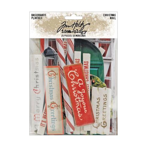 Tim Holtz - Idea Ology - Stanzteile "Christmas Baseboards" Die Cuts